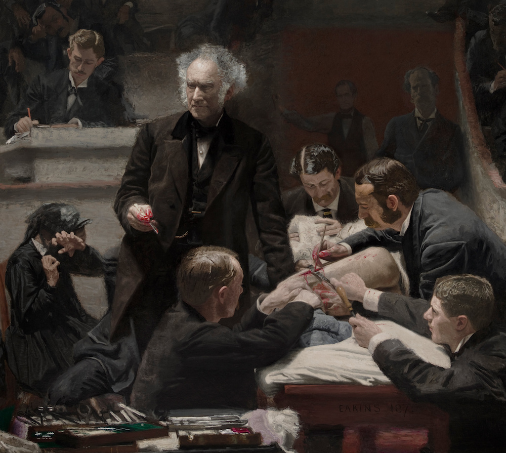 Painting: The Gross Clinic (Eakins 1875)